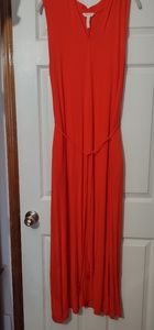 Matilda Jane Size Large Orange Maxi dress